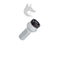 McGard-Radsicherungsschrauben M14x1,5x26,5 mm Kugelbund R13 - schwarz