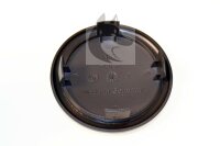 Rial Nabenkappe N55 - Kodiak - KiboX - graphit - Logo silber