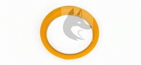 Zentrierring 63,3 - 58,1 mm - pastellorange