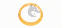 Zentrierring 63,3 - 58,1 mm - pastellorange