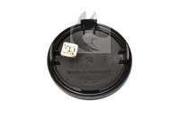 Alutec Nabenkappe N50 - Ikenu - graphit dunkel - Logo silber