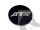 ATS Nabenkappe N55 - Antares - schwarz glänzend - Logo silber
