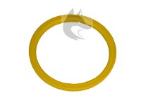 Zentrierring 79,5 - 66,1 mm - gelb